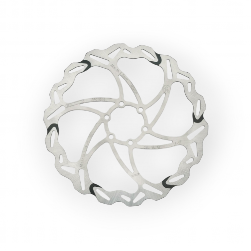 Disco braking 180mm